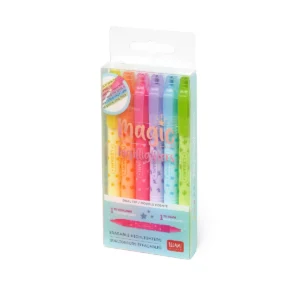 Löschbare Textmarker "Magic Highlighters" (6er Set) – Bild 4