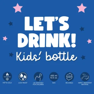 Kinder-Trinkflasche "Let's Drink!" – Bild 5