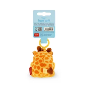 Schlüsselanhänger mit Plüschtier "Super Soft!" Mini, Giraffe – Bild 3