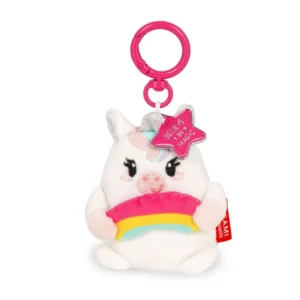 Schlüsselanhänger mit Plüschtier "Super Soft!" Mini, Unicorn