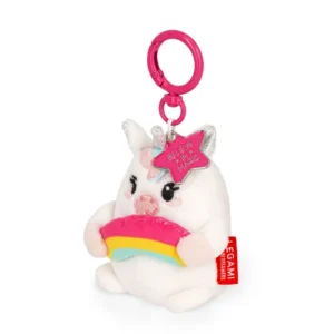 Schlüsselanhänger mit Plüschtier "Super Soft!" Mini, Unicorn – Bild 2