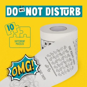 Rätsel Toilettenpapier "Do Not Disturb" – Bild 2