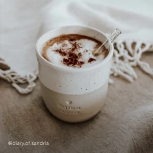 Steingut-Becher "It's cold outside" – Bild 5