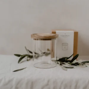 Vorratsglas "Herz" (weiß) – Bild 2