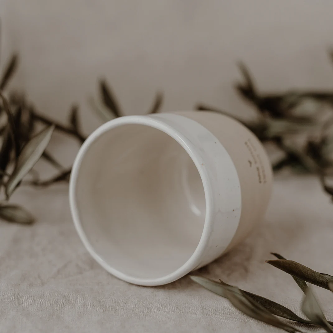 Steingut-Becher "Toller Tag" – Bild 3