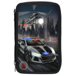 "Monster Cars" 3 Fach Federtasche (LED) – Bild 3