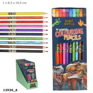 Radierbare Buntstifte "Dino World" – Bild 6