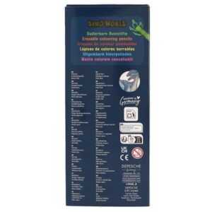 Radierbare Buntstifte "Dino World" – Bild 3