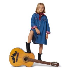 Kleid U21280 von Billieblush (Denim Indigo Blue) – Bild 6