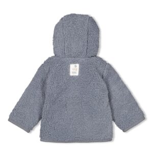 Bouclé Wendejacke mit Kapuze - Howdy (Blau) – Bild 2