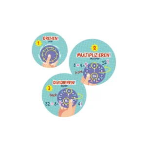 ABC-5 Rechen-Zahlenräder (9-teilig) – Bild 2