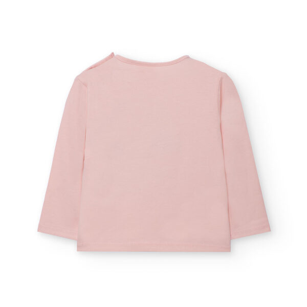 Gestricktes T-Shirt (pink) von Boboli – Bild 2
