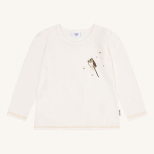 HCAlma emb. Horse T-Shirt Longsleeve (sugar)