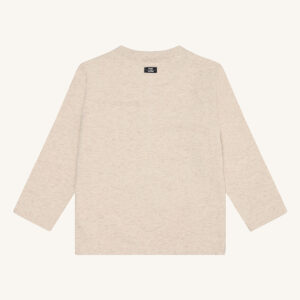 HCAnton Skater Dog T-Shirt Longsleeve (Wheat Melange ) – Bild 3