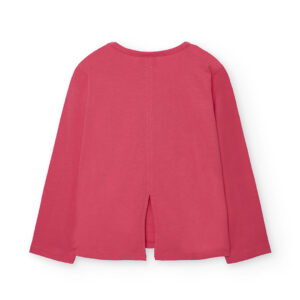 Gestricktes T-Shirt (magenta) von Boboli – Bild 2