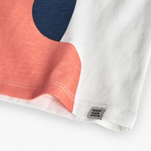 Gestricktes Flame T-Shirt (off white) von Boboli – Bild 3