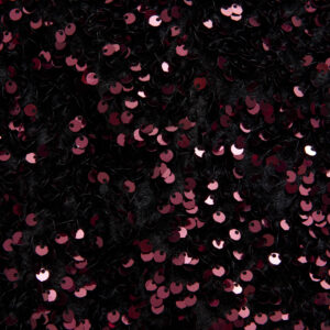 Kleid Velour Sequins, Vineyard Wine von Creamie – Bild 3