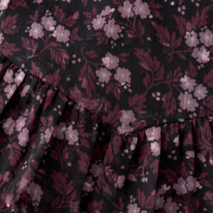 Rock Flower Dobby, Black von Creamie – Bild 3