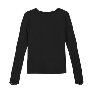 T-Shirt LS, Black von Creamie – Bild 2