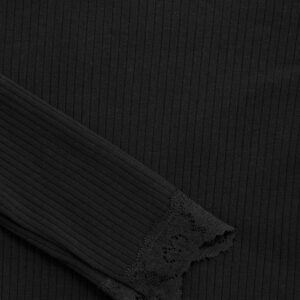 T-Shirt LS, Black von Creamie – Bild 3