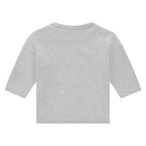 Baby Pullover (light grey melange) von A Tiny Story – Bild 2