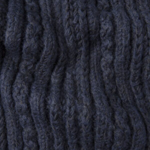 Gestrickter Schal Skyler B (Navy) – Bild 3