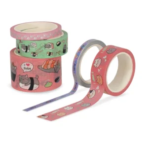5 Papier Klebebänder im Set, Tape by Tape – Bild 2