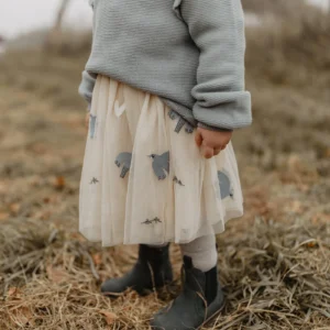 Tüllrock "Birds & Hearts" mit Stickerei – Bild 2