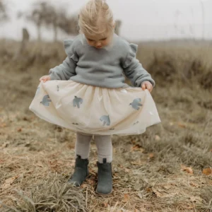 Tüllrock "Birds & Hearts" mit Stickerei – Bild 4