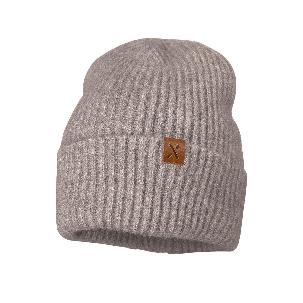 235739955000055 Mütze, Umschlag (braunmeliert) – Bild 1