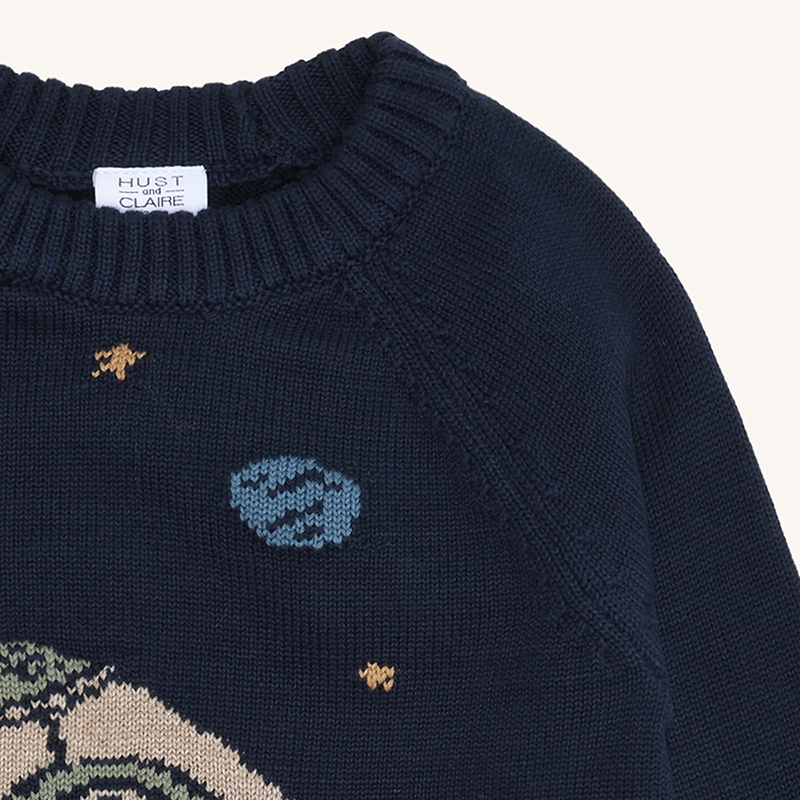 354-00193-11035-4150_3 HCPelle Knit Rocket (More Navy), 100% Bio – Bild 3