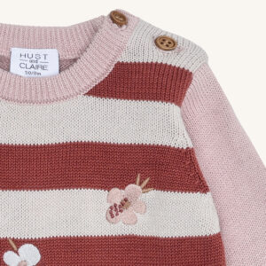 HCMill Knit play Jumpsuit (Adobe Rose) – Bild 3