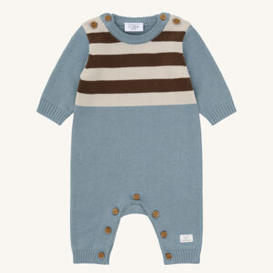 HCMill Knit play Jumpsuit (Iron Blue)