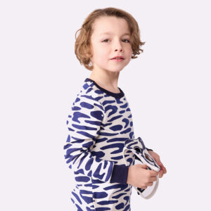 Pyjama + Schlafmaske (Milk / Soir) von Petit Bateau – Bild 5