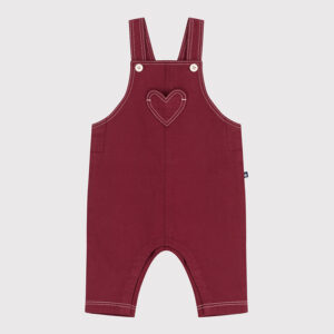 Latzhose (Amarante) von Petit Bateau