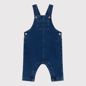 Latzhose (Denim Moyen) von Petit Bateau