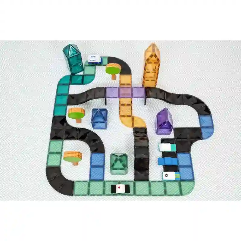 Connetix Ramps 4 Magnetbausteine "Ramps & Intersections Pack" (16 Teile) – Bild 4