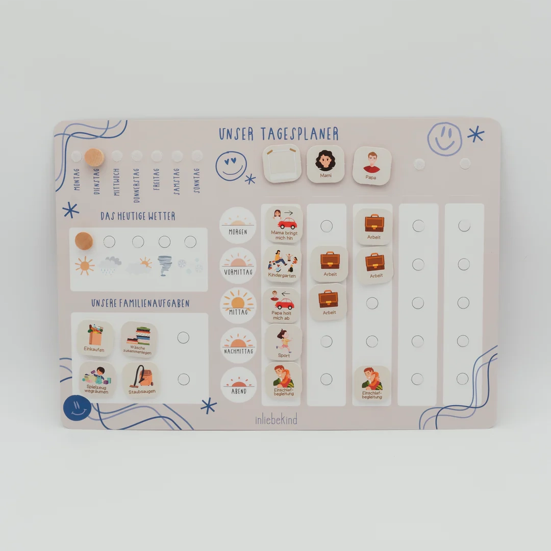 Familien-Tagesplaner_Smiley_1_1080x Tagesplaner inkl. Symbolkärtchen von inliebekind – Bild 9