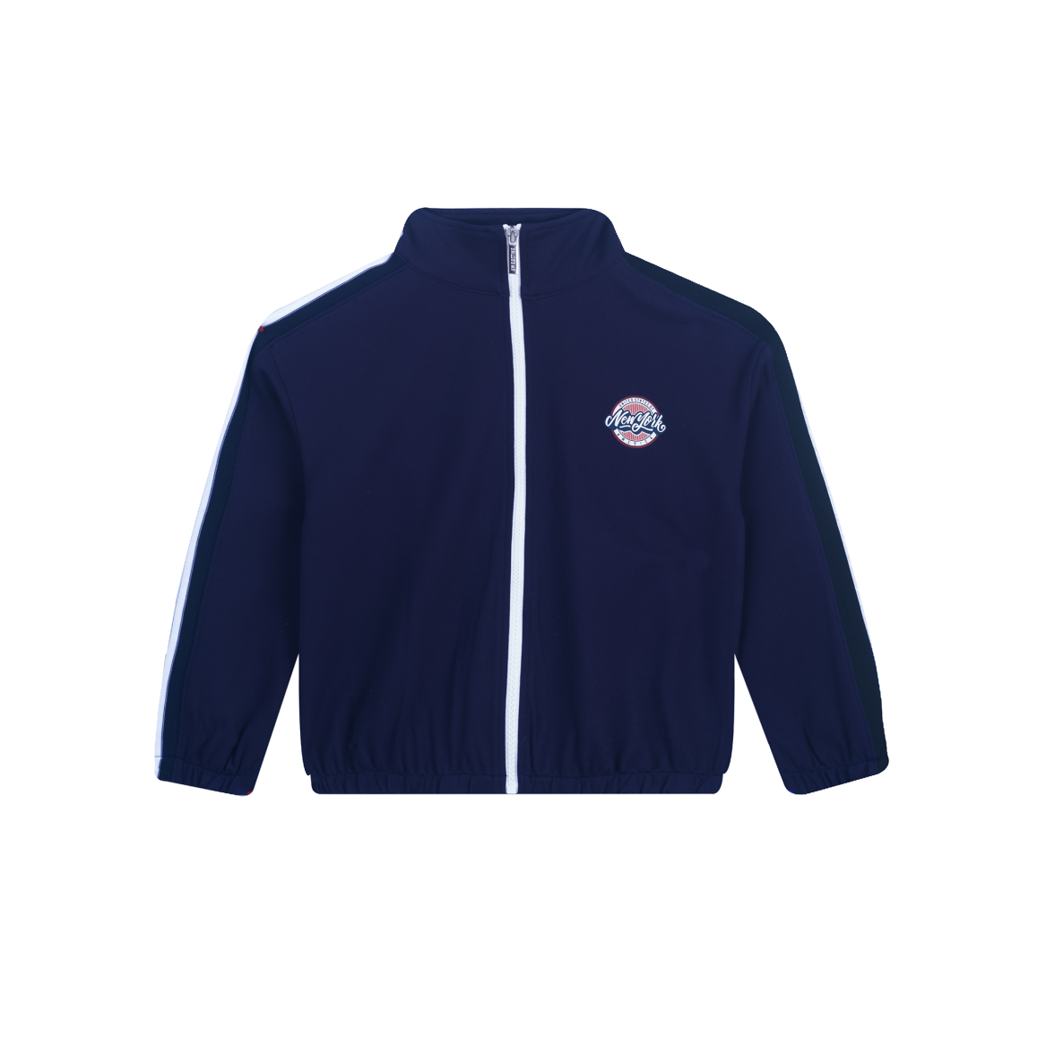 G08.252.50683-N-5-312 Sweat Weste Long Sleeves LOGAN-G-08-A (Navy) – Bild 1