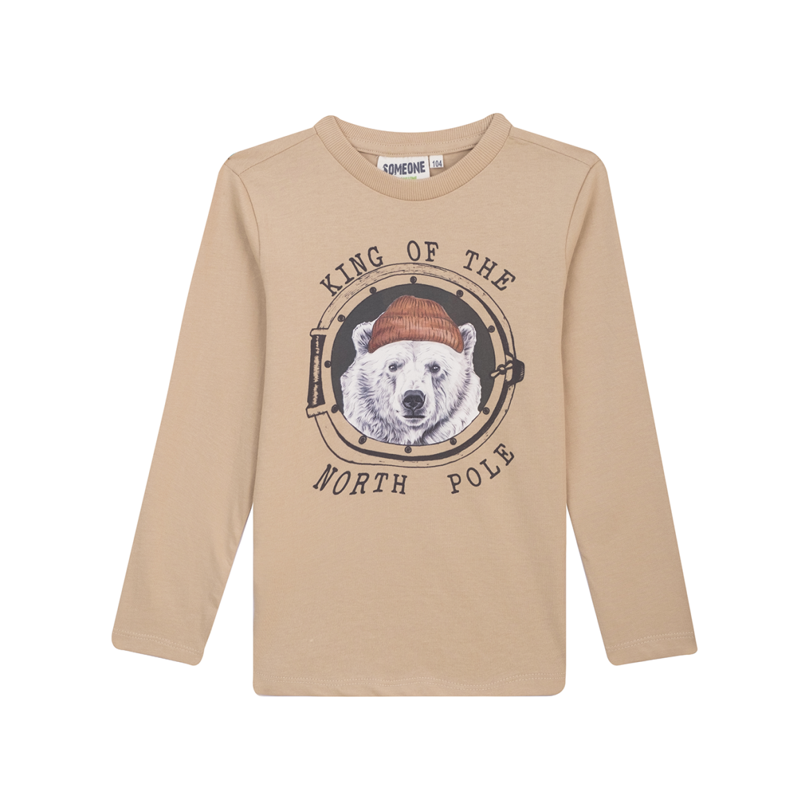 SB03.252.58343-BI-15-45 T-Shirt Long Sleeves BEAUFORT-SB-03-E (Beige) – Bild 1