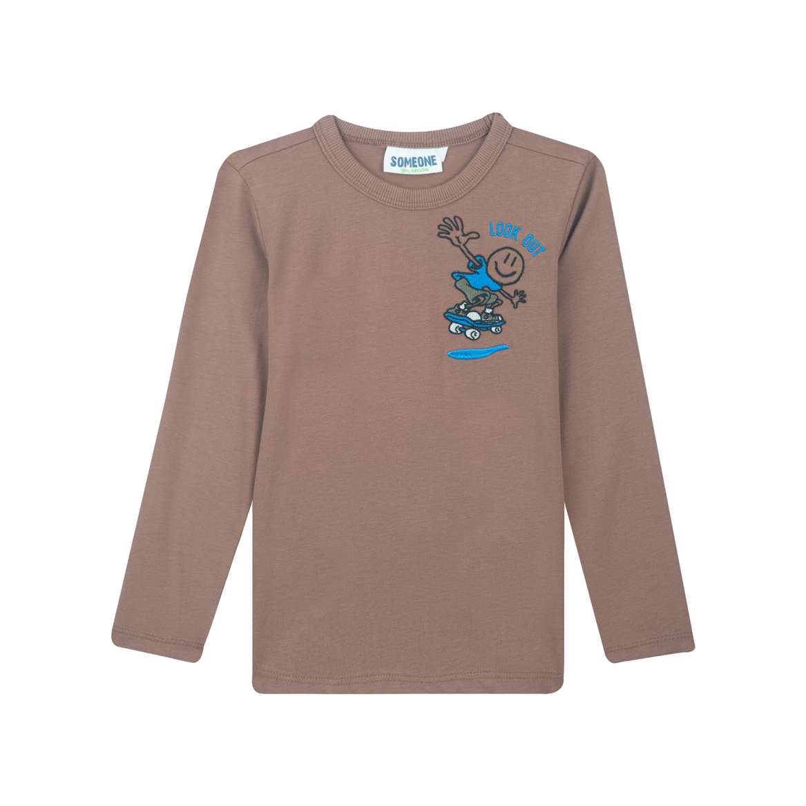 SB03.252.58394-LBW-121-247 T-Shirt Long Sleeves XEBO-SB-03-I (Light Brown) – Bild 1