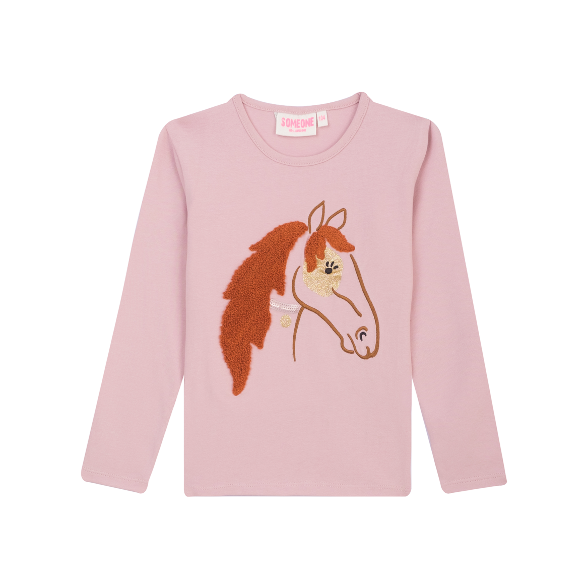 SG03.252.58415-LIP-1-260 T-Shirt Long Sleeves CHEVAL-SG-03-D (Light Pink) – Bild 1