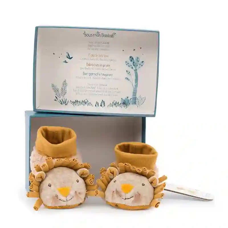 Schuh Löwe 2 Babyschühchen Löwe von Moulin Roty – Bild 2