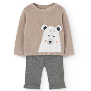 Set Pullover & Hose für Babys (lein) von Boboli