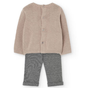 Set Pullover & Hose für Babys (lein) von Boboli – Bild 4