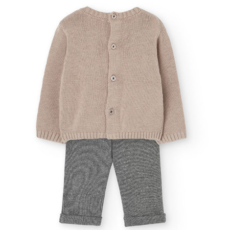 122173_6 Set Pullover & Hose für Babys (lein) von Boboli – Bild 4