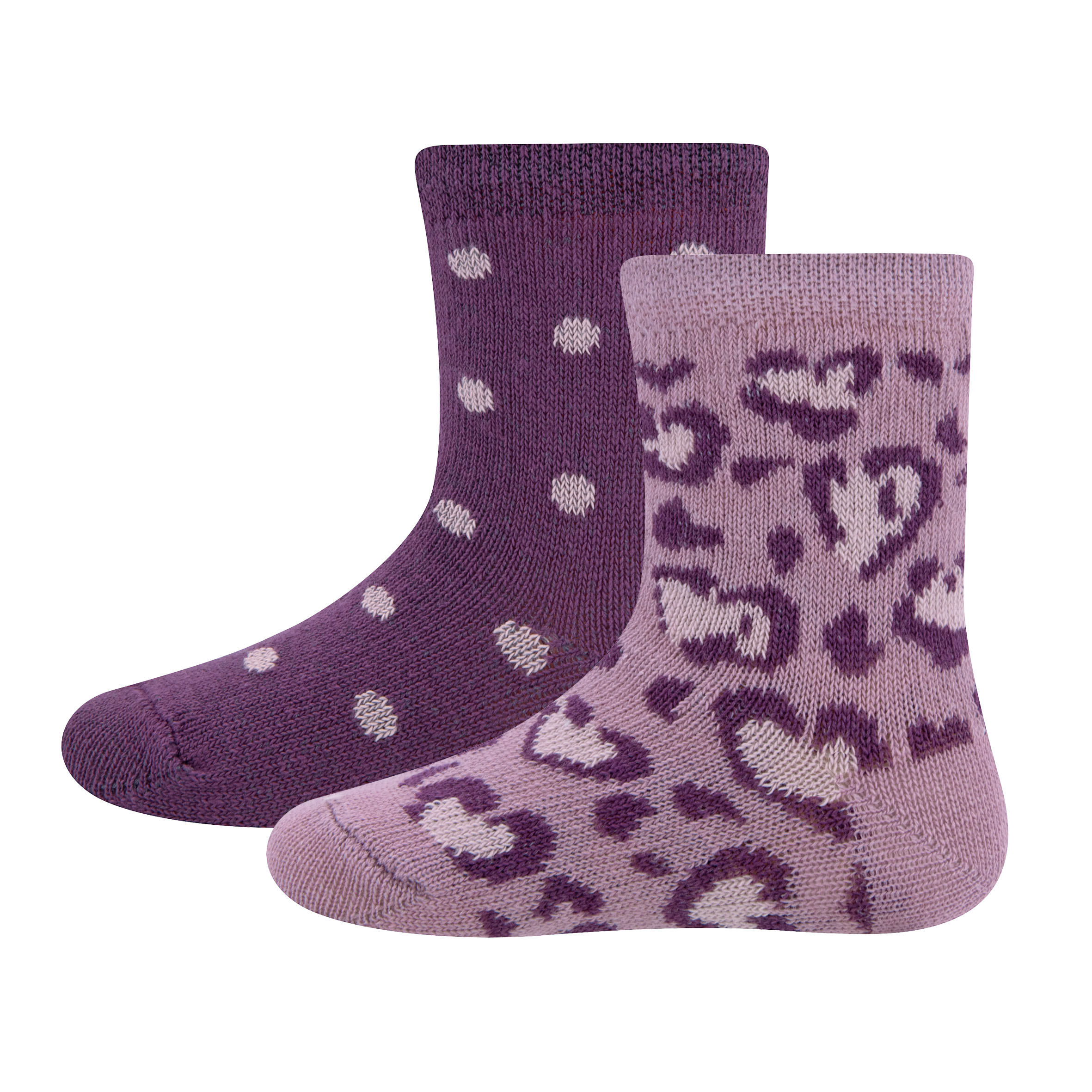 205448_0001 Socken 2er Pack Leo / Punkte – Bild 1