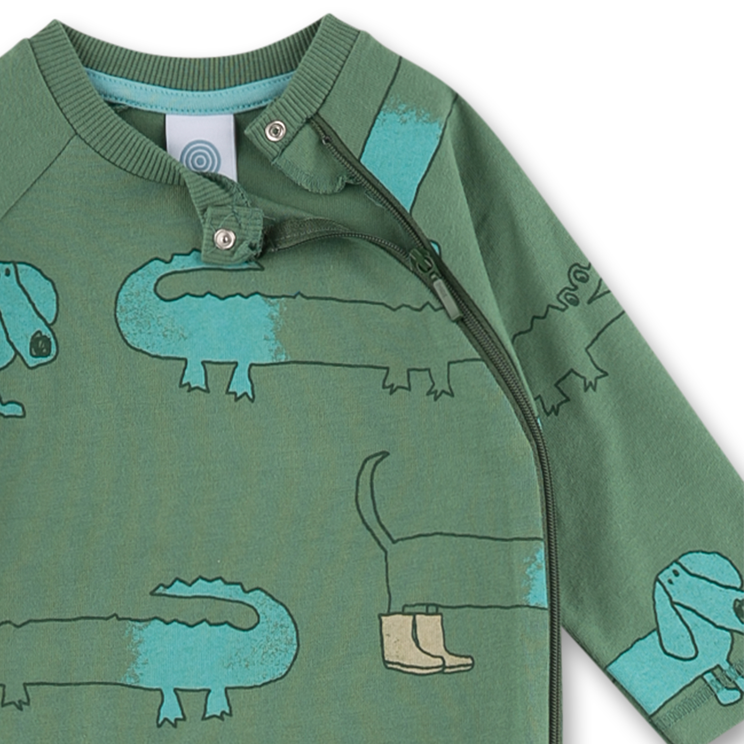 222166_40040_z Strampler Overall 222166 (dark ivy) von Sanetta – Bild 3