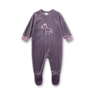 Strampler Overall 222288 (purple sage) von Sanetta
