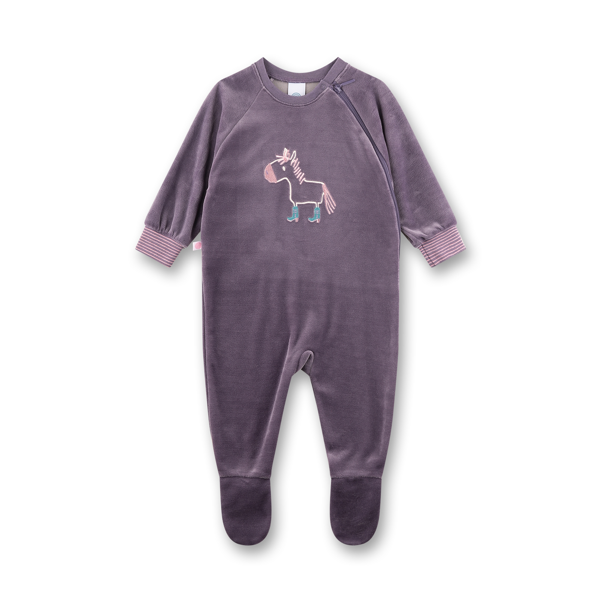 222288_6263_f Strampler Overall 222288 (purple sage) von Sanetta – Bild 1